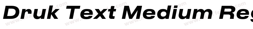 Druk Text Medium Reg字体转换